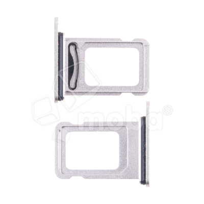 Держатель SIM для iPhone 14/14 Plus (2 Sim) (A2883/A2887) Белый