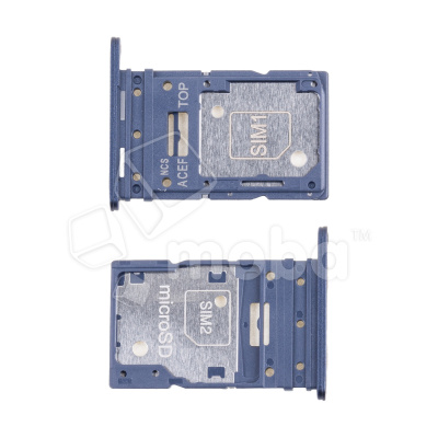 Держатель SIM для Samsung Galaxy A35 5G (A356E/A356B) Синий