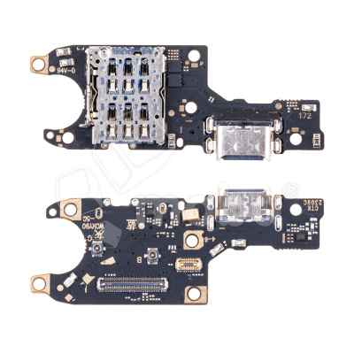 Шлейф для Huawei Honor 90 (REA-NX9) плата на системный разъем/разъем SIM/микрофон