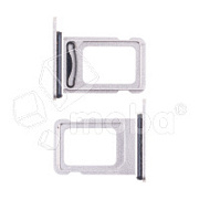 Держатель SIM для iPhone 14/14 Plus (2 Sim) (A2883/A2887) Белый