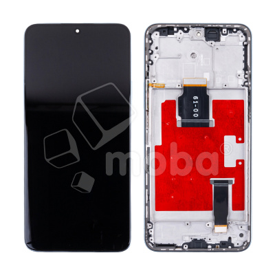 Дисплей для Huawei Honor X8a 4G/90 Lite (CRT-LX1/CRT-NX1) модуль с рамкой Серебро - OR