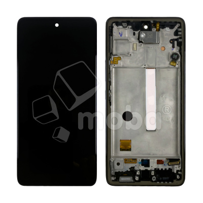 Дисплей для Samsung Galaxy A53 5G (A536B) модуль с рамкой Черный - OR Ref. (SP)