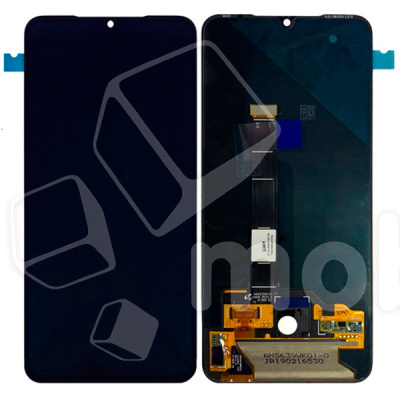 Дисплей для Xiaomi Mi 9 (M1902F1G) в сборе с тачскрином Черный - (OLED)