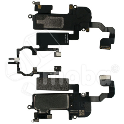 Шлейф для iPhone 12 Pro Max (A2411) на сенсор/микрофон - Премиум