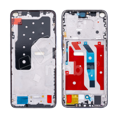 Рамка дисплея для Huawei Honor 50 Lite/Nova 8i (NTN-LX1/NEN-LX1) Серебро (возможен дефект ЛКП)