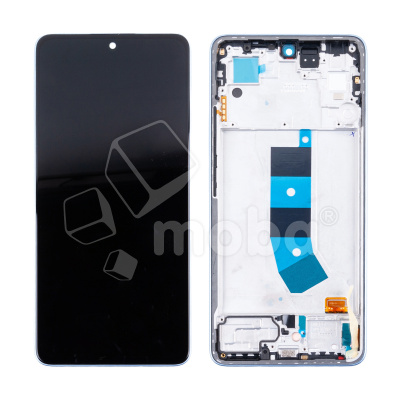 Дисплей для Xiaomi Redmi Note 13 4G (23129RAA4G/23124RA7EO/23129RA5FL) модуль с рамкой Синий - OR (SP)