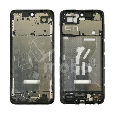 Рамка дисплея для Tecno Spark Go 1 (KL4) Черный (возможен дефект ЛКП)