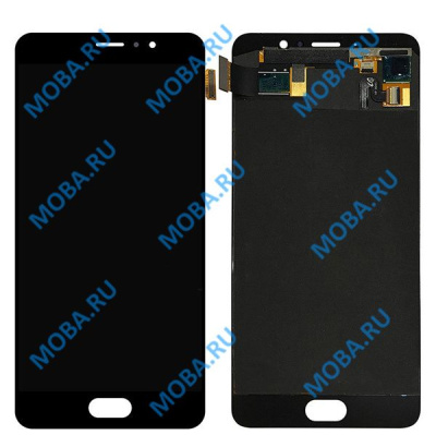 Дисплей для Meizu Pro 6 Plus в сборе с тачскрином Черный