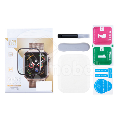 Защитное стекло "UV комплект" для Apple Watch 10 (46 мм) (клей, лампа)