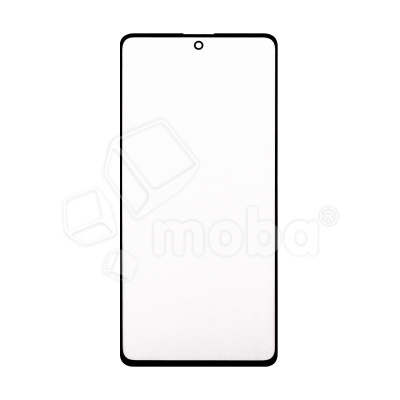 Стекло для переклейки Samsung Galaxy A71 (A715F) с OCA пленкой Черный - OR (Mitsubishi)