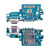 Шлейф для Samsung Galaxy S21 FE (G990E/America/EU version) плата на системный разъем/разъем SIM/микрофон - Премиум
