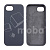 Чехол-накладка Soft Touch для iPhone 16e Графит