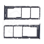 Держатель SIM для Samsung Galaxy A04s (A047F) Черный