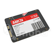 Внутренний SSD накопитель Azerty Bory R500 512GB (SATA III, 2.5", NAND 3D TLC)