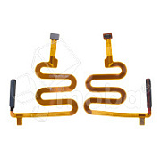 Шлейф для Tecno Pova 2 (LE7n) сканер отпечатка пальцев Черный