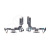 Шлейф для iPhone 16e (A3408/A3409/A3410/A3212) на системный разъем/микрофон Черный - Премиум