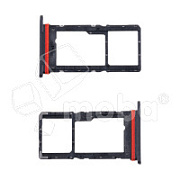 Держатель SIM для Huawei Honor X6c (NIC-LX1/NIC-LX2/NIC-LX3) Черный